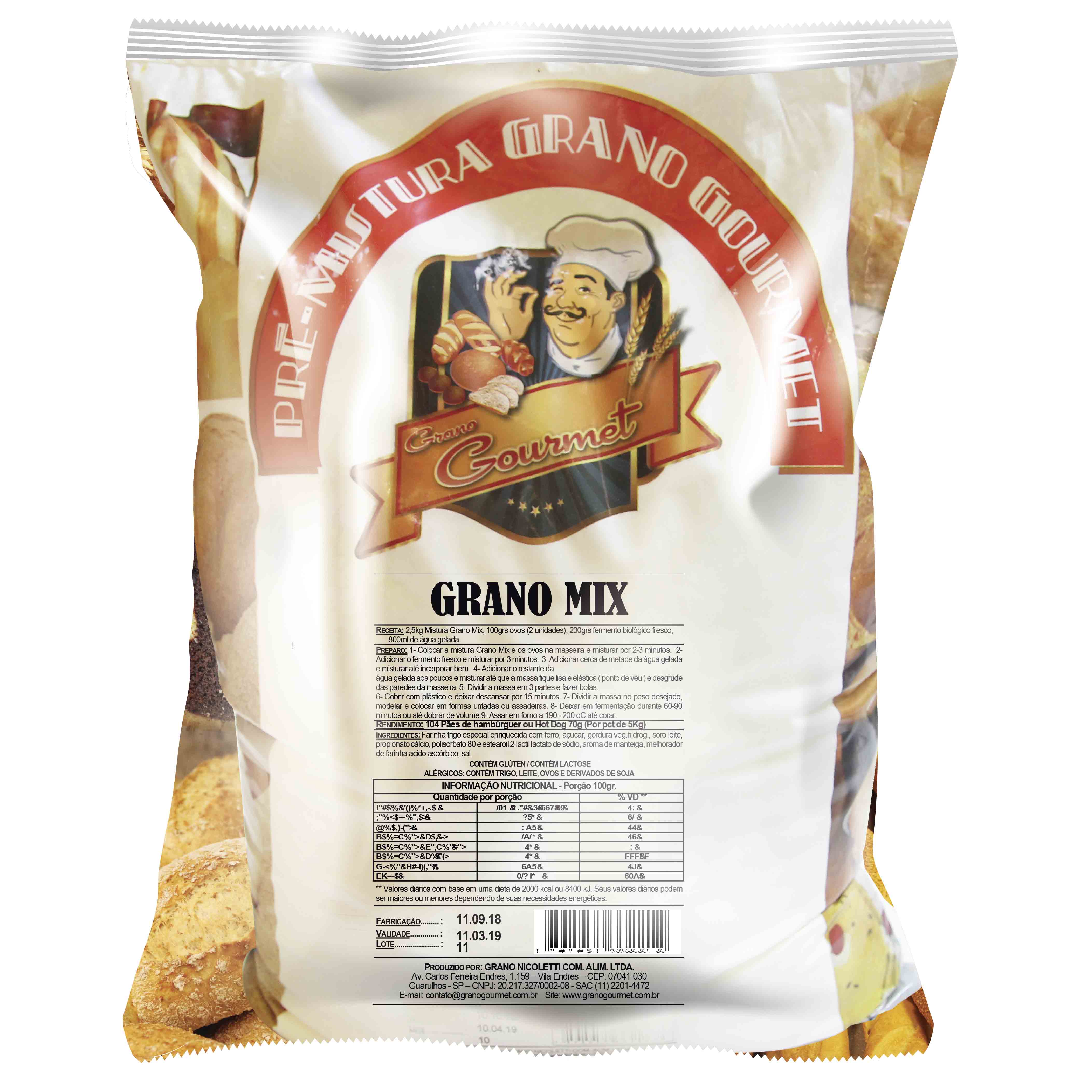 Grano Mix - Pacote 5kg