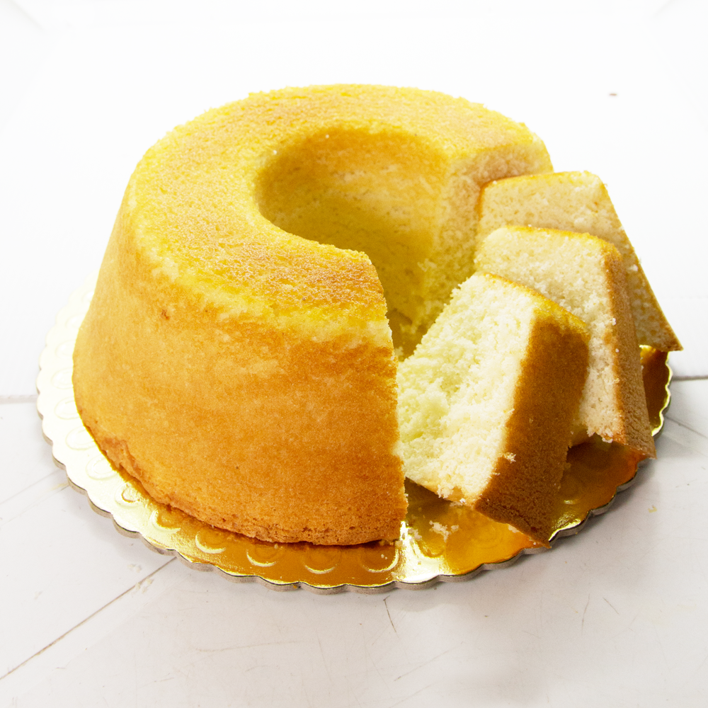 Bolo de Baunilha